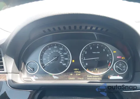 2011 BMW 535I из США, поврежденный, VIN WBAFR7C53BC605094